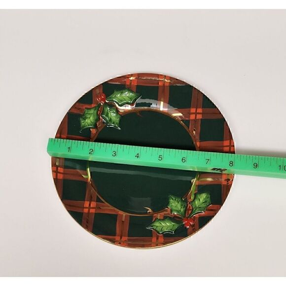 Vintage Flowers Inc Balloons Christmas Theme Hot Chocolate Or Coffee Mugs/Plates - Picture 12 of 12